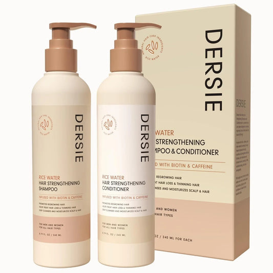 Rice Water Hair Growth Shampoo and Conditioner: Rice Water Shampoo for Hair Loss